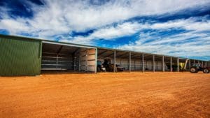 Open Bay Farm Sheds