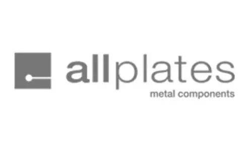 AllPlates Metal Components Logo